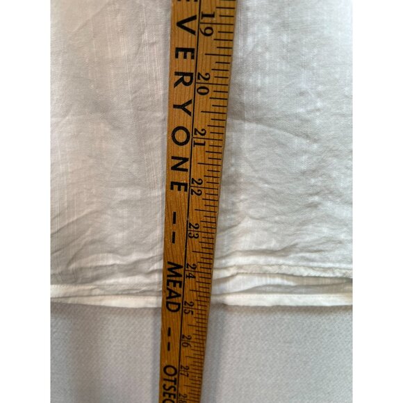 Old Navy Women's Rayon Relaxed Square-Neck Top Long Sleeve Stretch Size L White - Picture 9 of 12